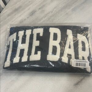 The Bar Black and White Crew Neck Sweatshirt *BRAND NEW*